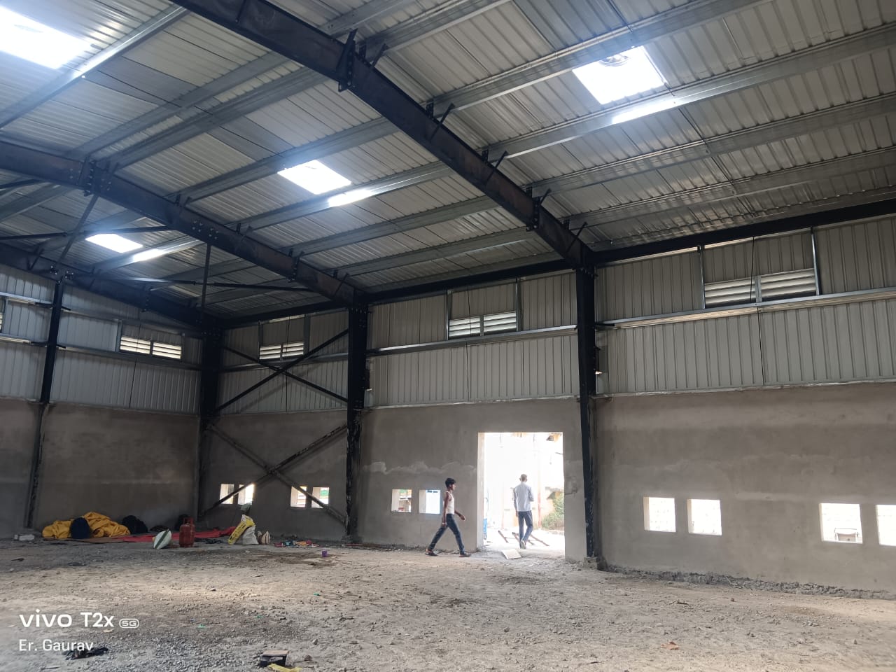 Wide Shri Satiji industrial building interior